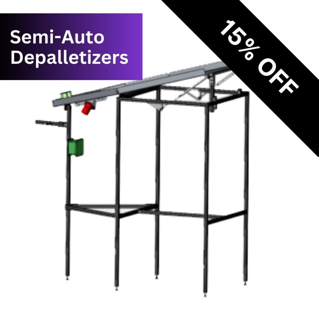 semi automatic depalletizers